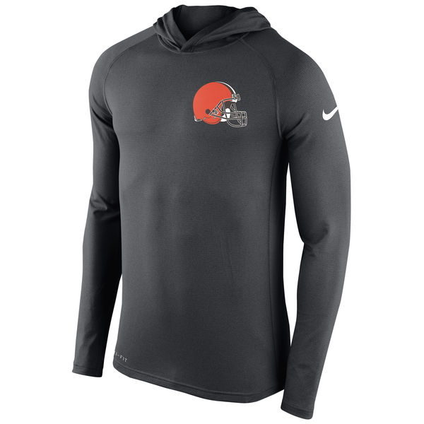 Men's Cleveland Browns Nike Gray Stadium Touch Performance Long Sleeve T-Shirt,We sell and wholesale Men's Cleveland Browns Nike Gray Stadium Touch Performance Long Sleeve T-Shirt on line form chian!
